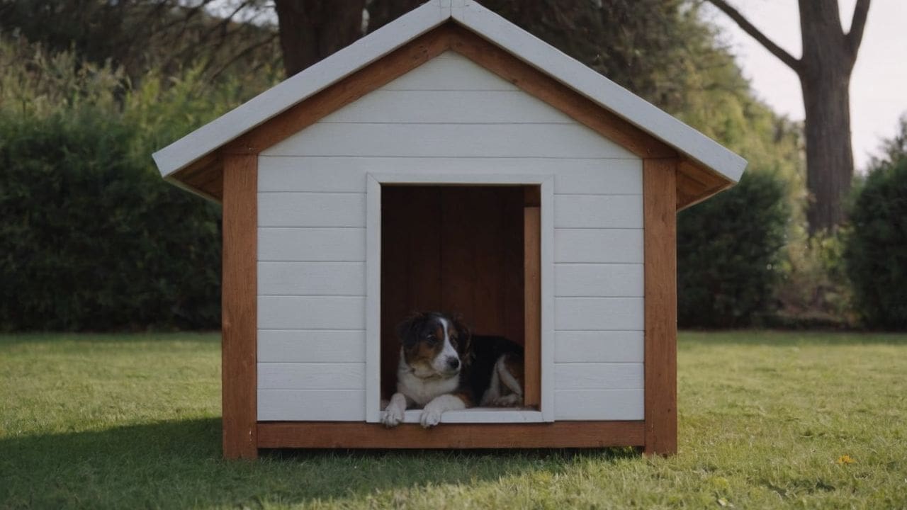 6. Casas de madeira pra cachorro proporcionam conforto