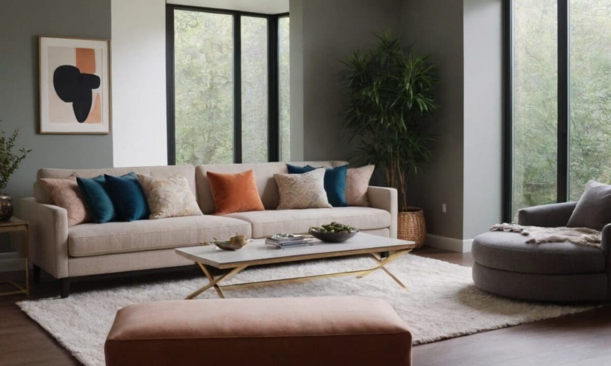 6. Salas decoradas proporcionam equilíbrio
