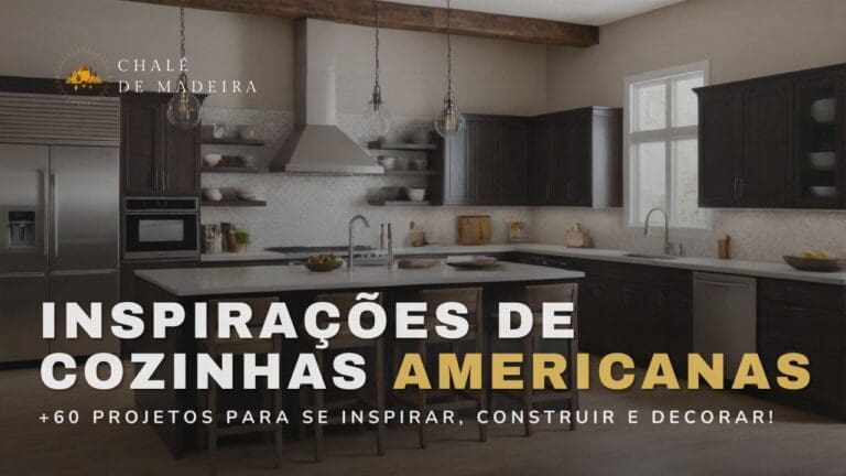 +60 inspirações de Cozinhas Americanas para decorar!