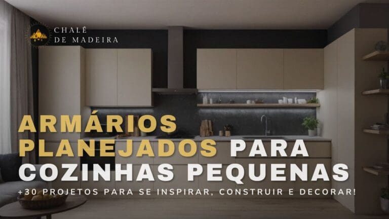 Armários planejados para cozinhas pequenas: 30 projetos