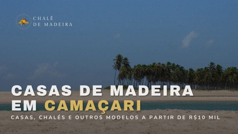 Casas de madeira em Camaçari (BA) a partir de R mil