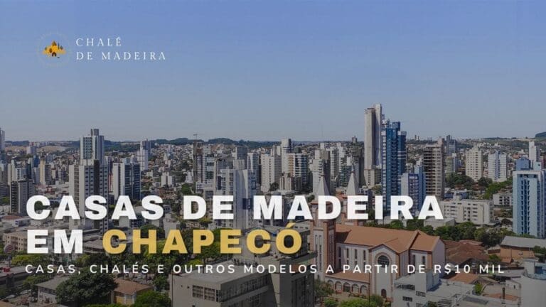 Casas de madeira em Chapecó (SC) a partir de R mil