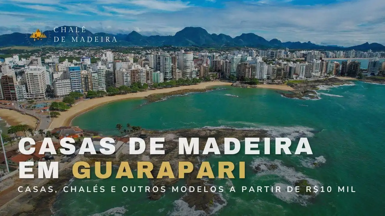 Casas de madeira em Guarapari (ES) a partir de R$10 mil