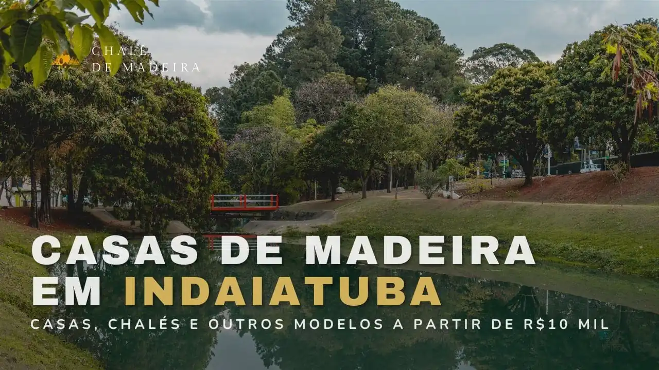 Casas de madeira em Indaiatuba (SP) a partir de R$10 mil