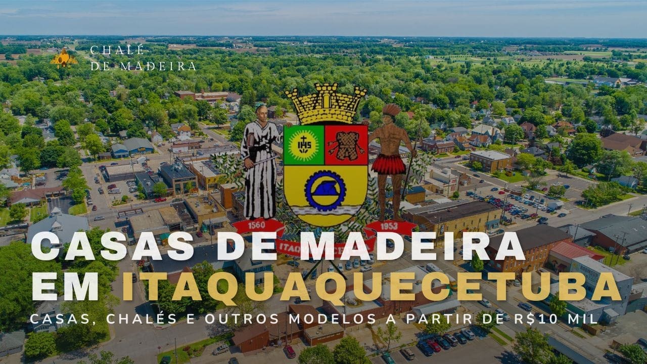 Casas de madeira em Itaquaquecetuba (SP) por R$10 mil
