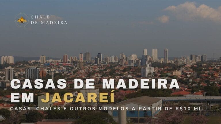 Casas de madeira em Jacareí (SP) a partir de R mil