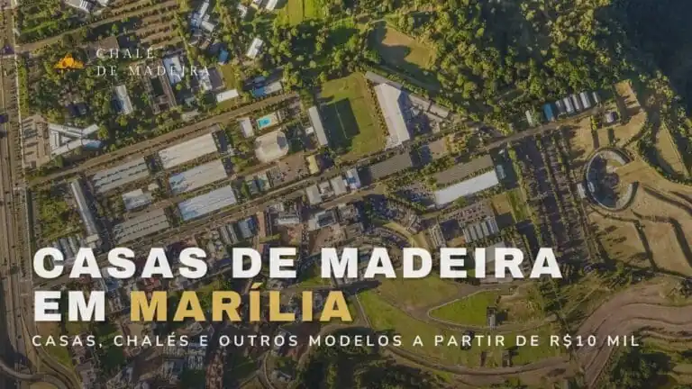 Casas de madeira em Marília (SP) a partir de R mil Casas de madeira em Marília (SP) a partir de R mil