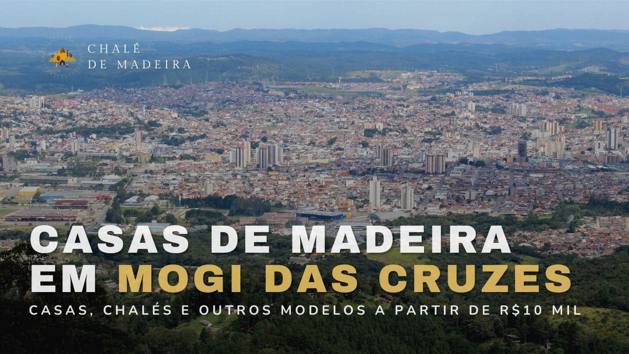 Casas de madeira em Mogi das Cruzes (SP) por R$10 mil