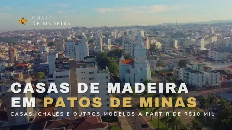 Casas de madeira em Patos de Minas (MG) a partir de R mil Casas de madeira em Patos de Minas (MG) a partir de R mil