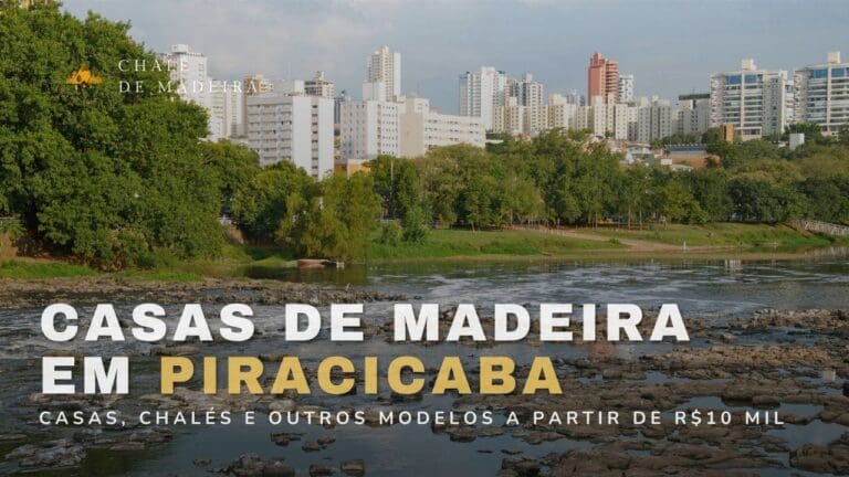 Casas de madeira em Piracicaba (SP) a partir de R mil