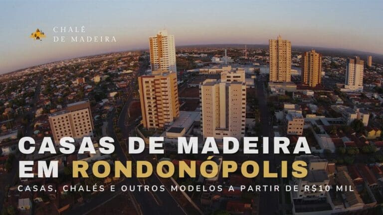 Casas de madeira em Rondonópolis (MT) a partir de R mil