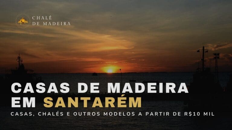 Casas de madeira em Santarém (PA) a partir de R mil