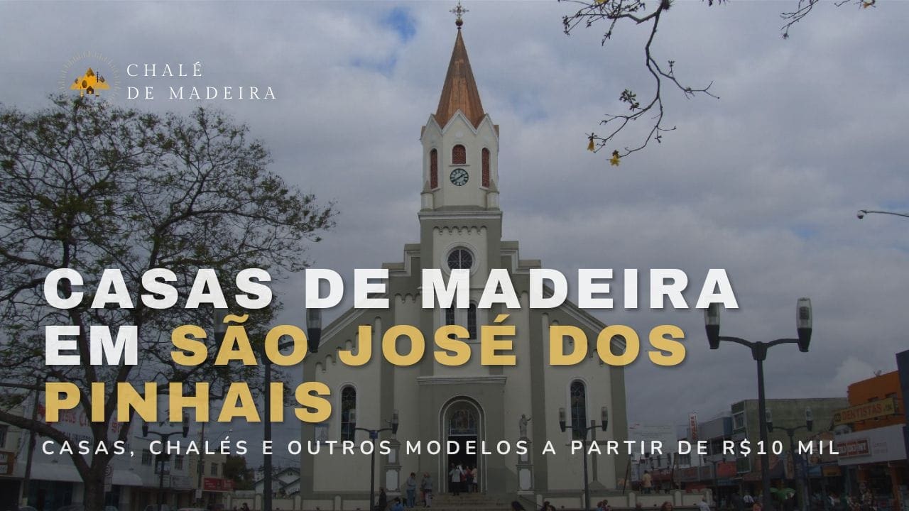 Casas de madeira em São José dos Pinhais (PR) por R$10 mil