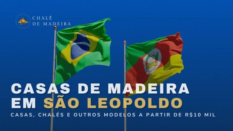 Casas de madeira em São Leopoldo (RS) a partir de R mil