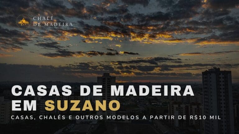 Casas de madeira em Suzano (SP) a partir de R mil