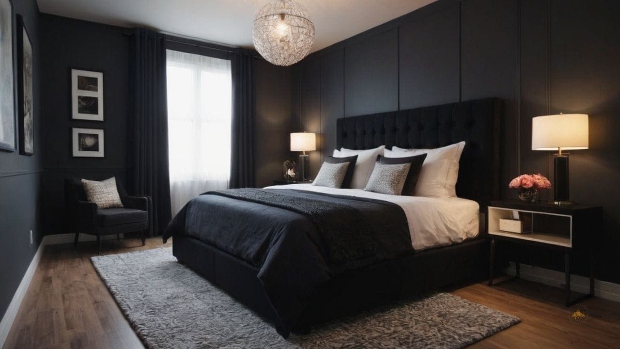 77. Quarto preto proporciona revista