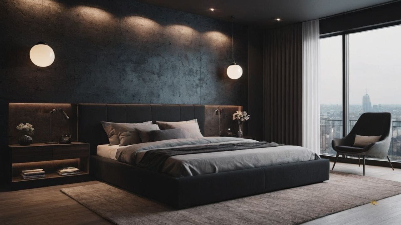 88. Quarto preto proporciona estilo