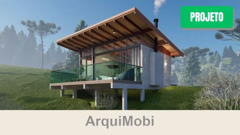Projeto Chalé Álamo – Planta Pronta | 37 m²