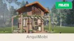 Projeto Chalé Cedro - Planta Pronta | 24 m²