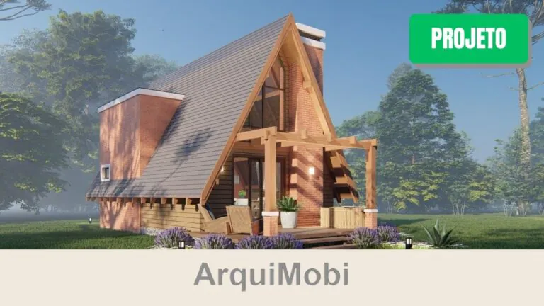 Projeto Chalé Suíça – Planta Pronta | 60 m²