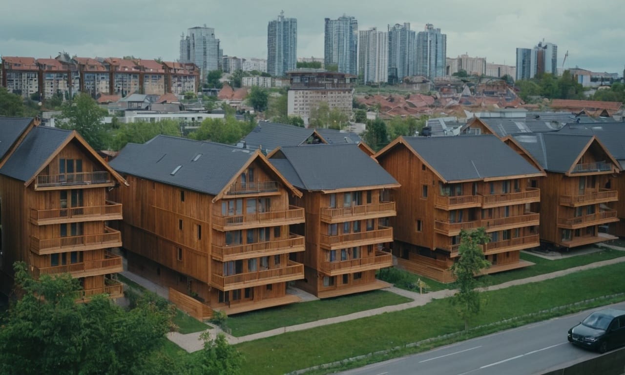 Design Arquitetônico: integrando Casas de Madeira ao ambiente urbano