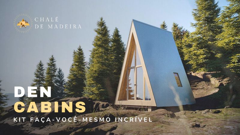 Descubra a Den A-Frame Cabin: Refúgio, Design e Construção