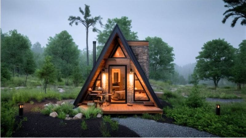 Projeto Chalé Petrópolis - Planta Pronta 20 m² (1)