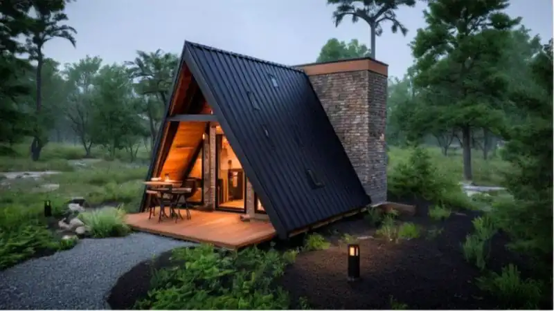 Projeto Chalé Petrópolis - Planta Pronta | 20 m²