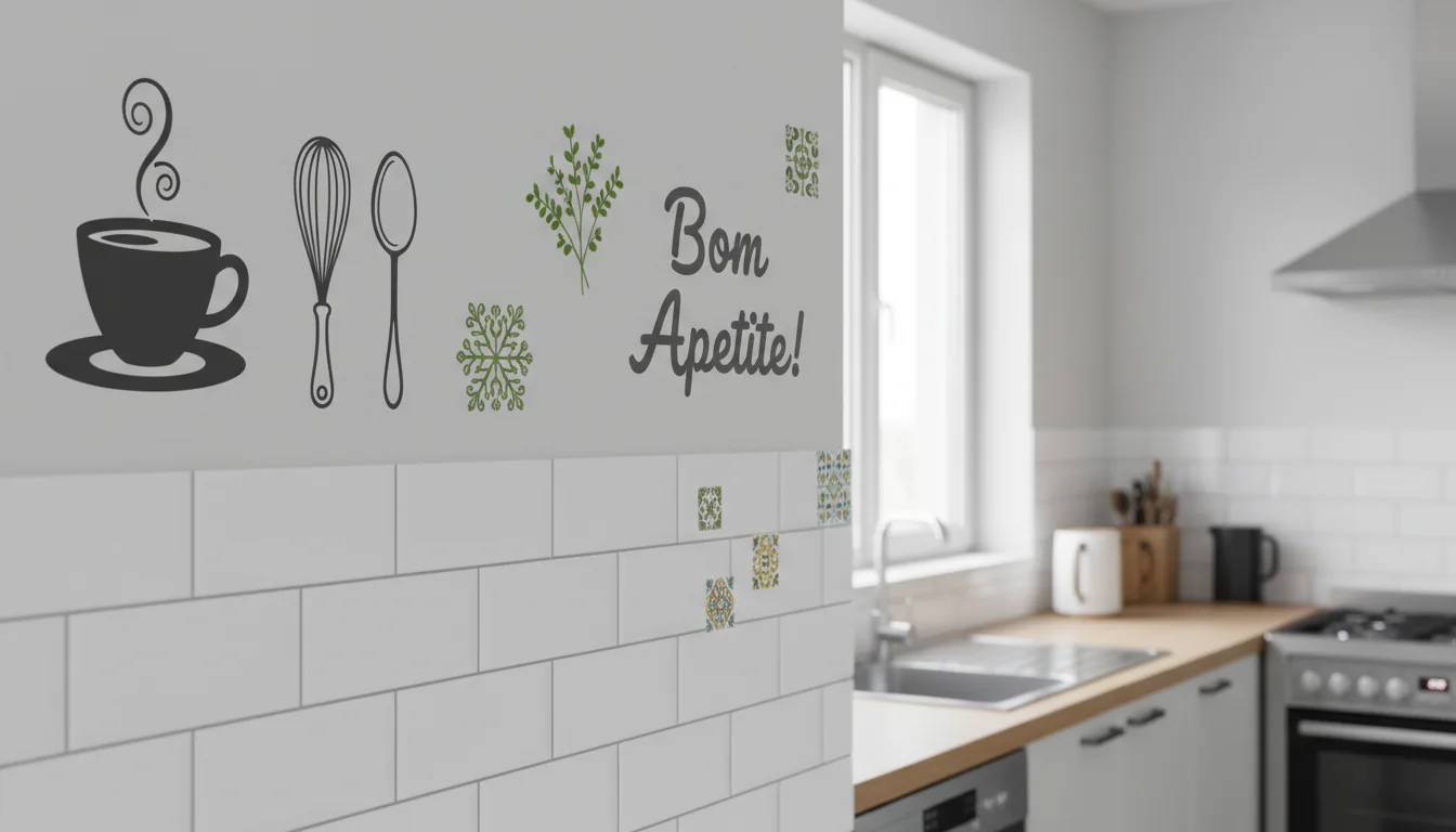 Adesivos decorativos: ideias para cozinhas Adesivos decorativos: ideias para cozinhas