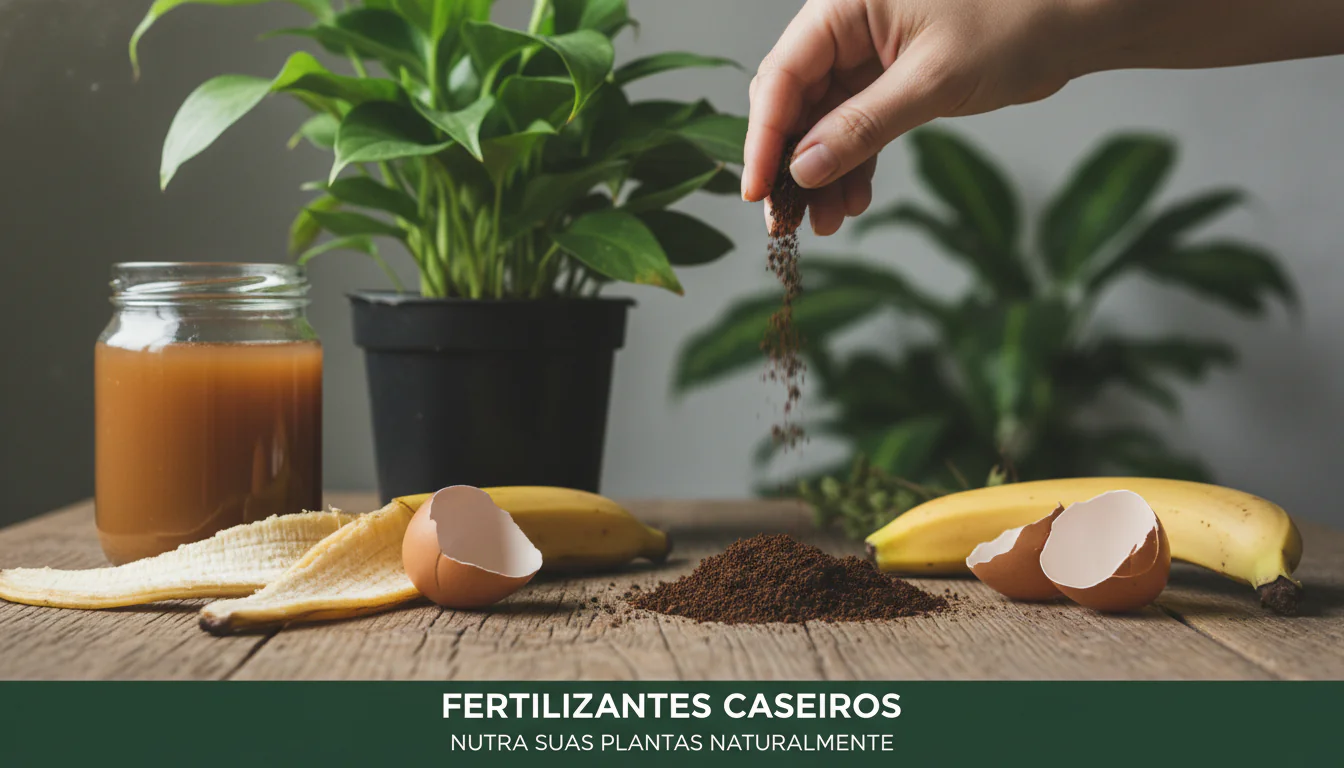 Fertilizantes caseiros: nutra suas plantas naturalmente Fertilizantes caseiros: nutra suas plantas naturalmente