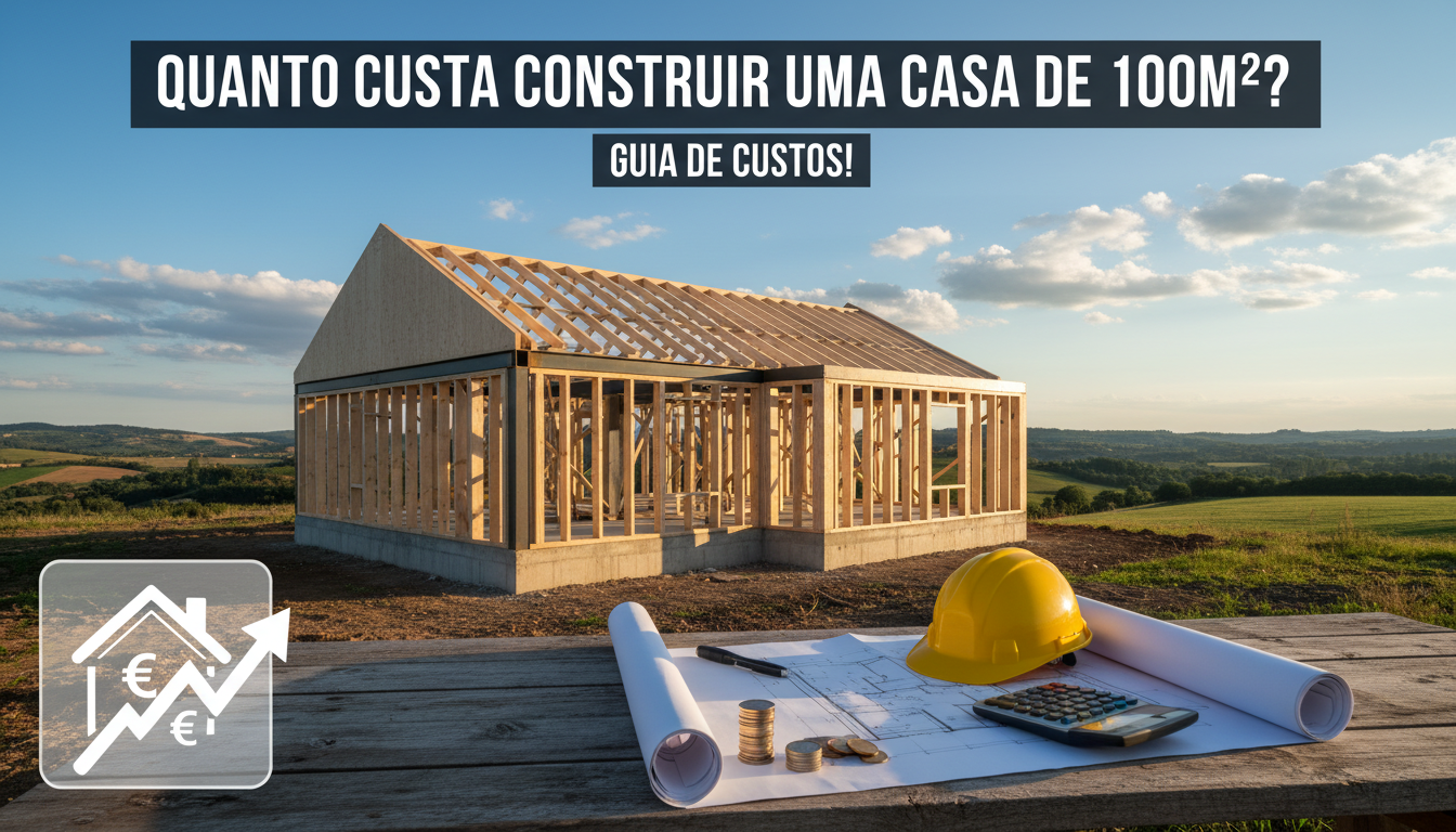Quanto custa construir uma casa de 100m²? Guia de custos!