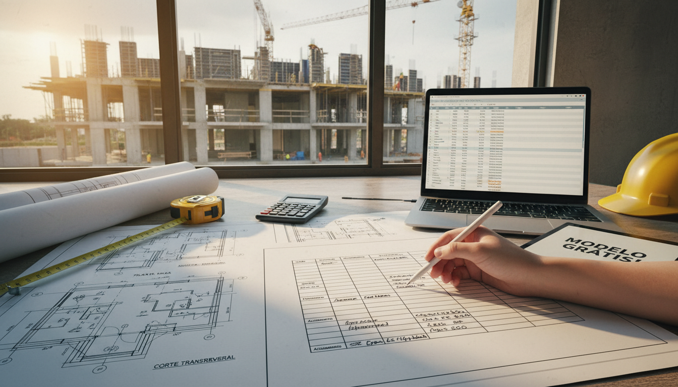 Orçamento de Construção Detalhado: Guia Completo (e Modelo Grátis!)