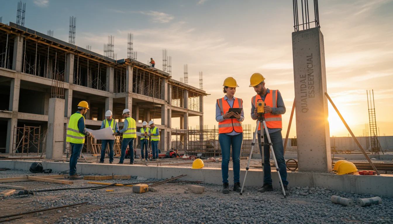 Controle de Qualidade na Construção Civil: Guia Essencial Controle de Qualidade na Construção Civil: Guia Essencial