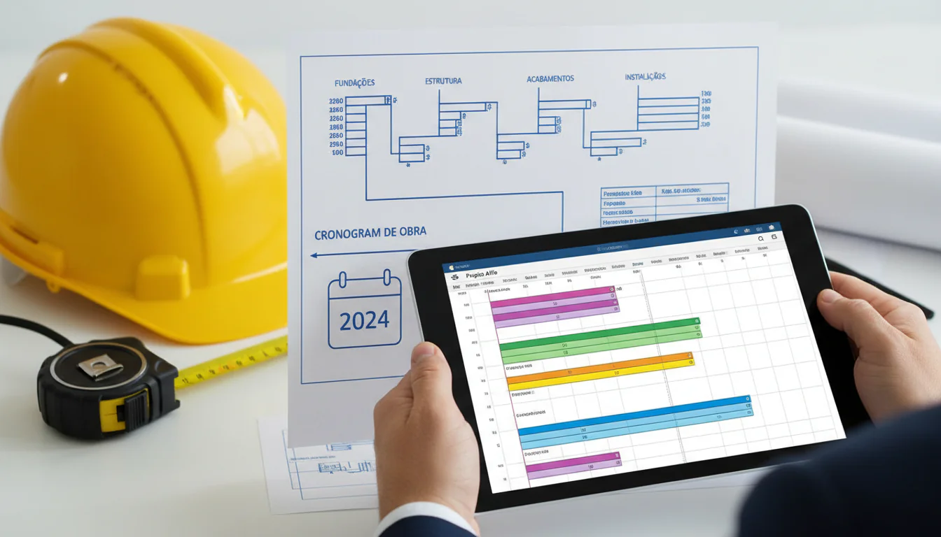 Cronograma de Obra Impecável: Guia Completo + Modelo [2024]