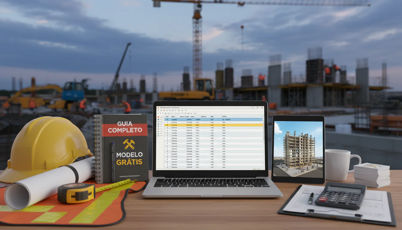 Planilha de Obra: Guia Completo + Modelo Grátis [Construção]