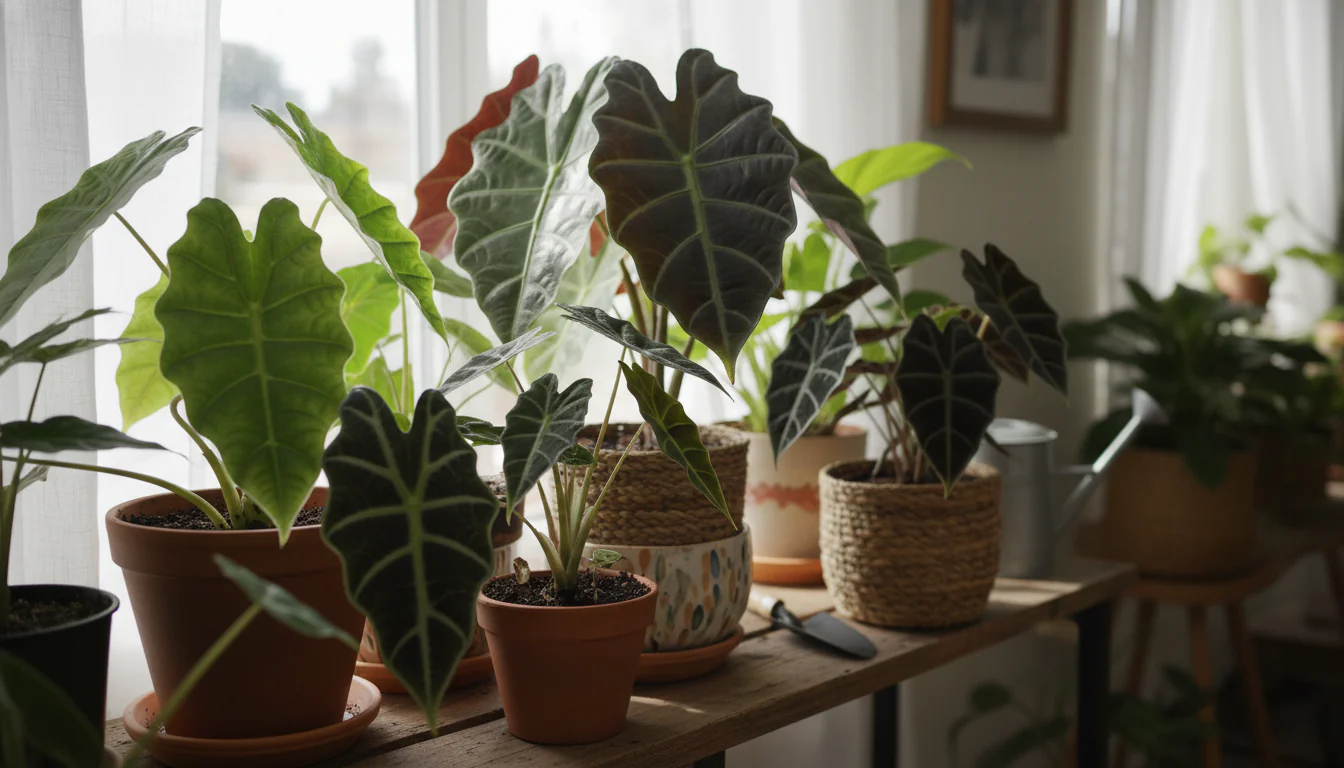 Alocasia: variedades e cultivo doméstico Alocasia: variedades e cultivo doméstico