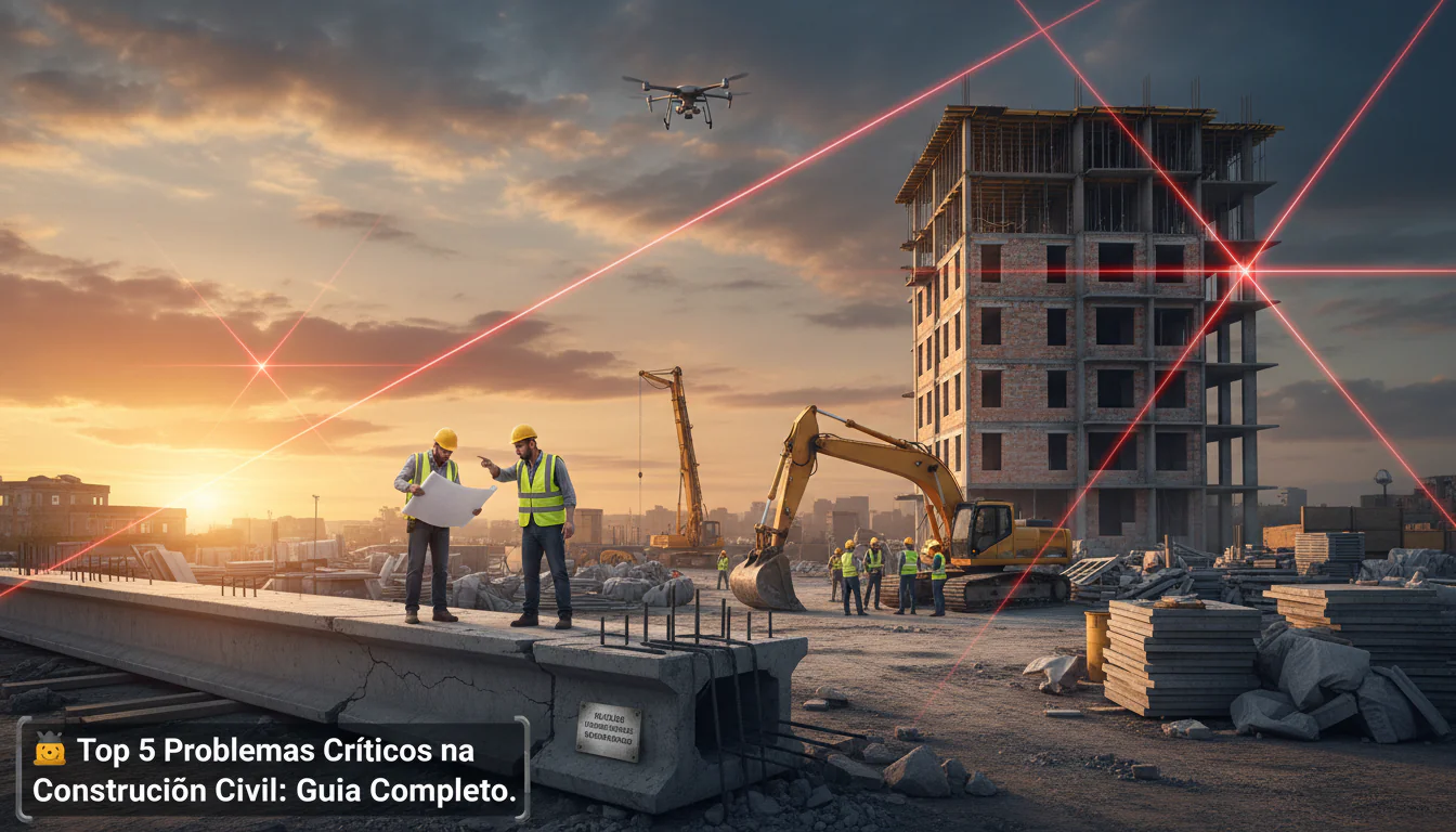 ð§ Top 5 Problemas Críticos na Construção Civil: Guia Completo ð§ Top 5 Problemas Críticos na Construção Civil: Guia Completo