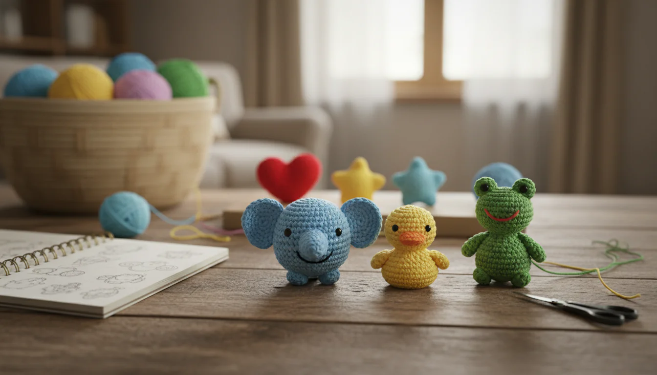 Amigurumi para iniciantes: tutoriais e inspirações Amigurumi para iniciantes: tutoriais e inspirações