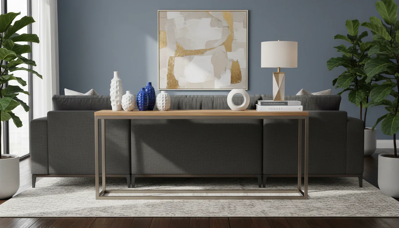 Aparador de sofá: ideias modernas para salas Aparador de sofá: ideias modernas para salas