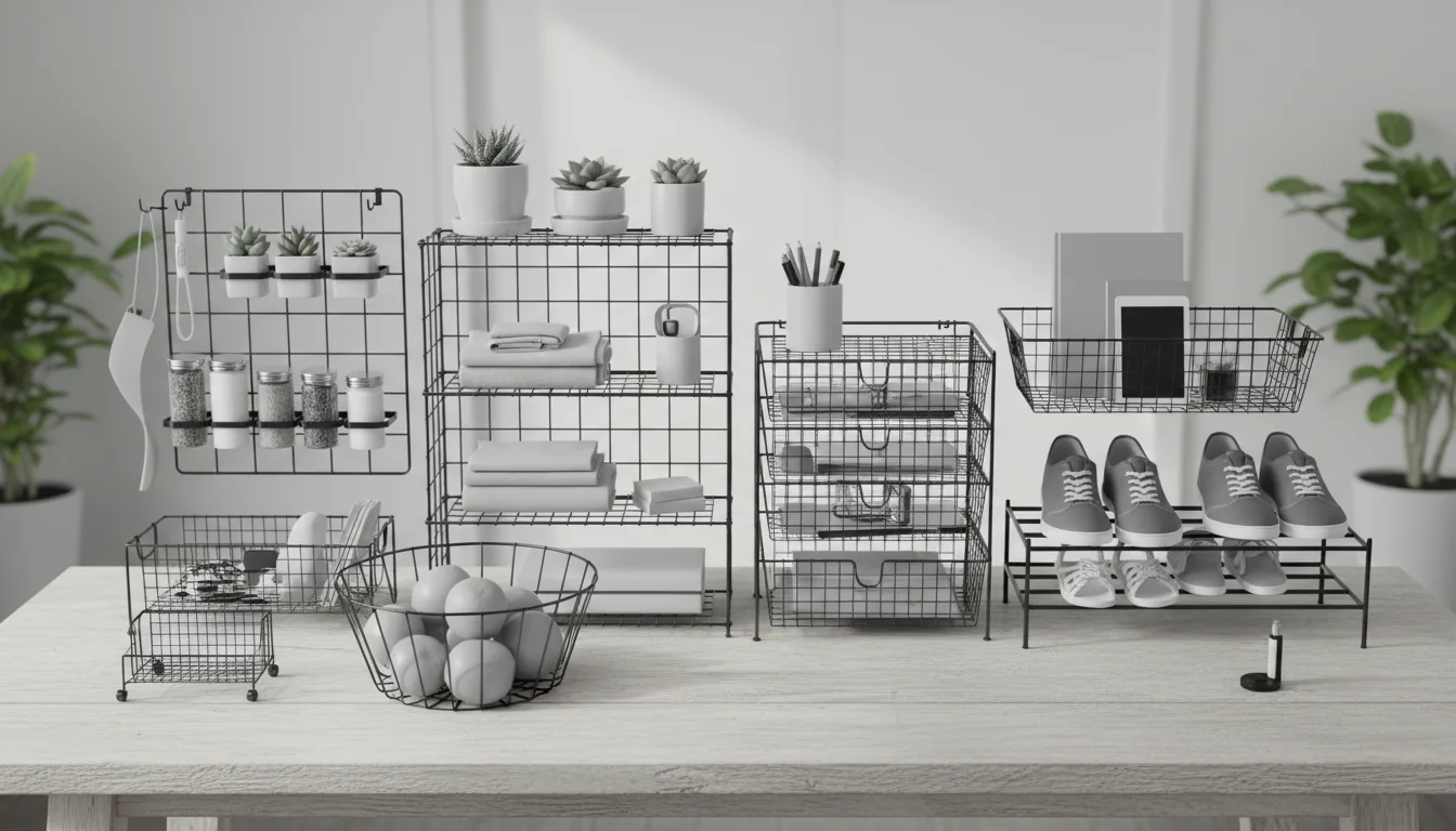 Aramado na organização: produtos e inspirações