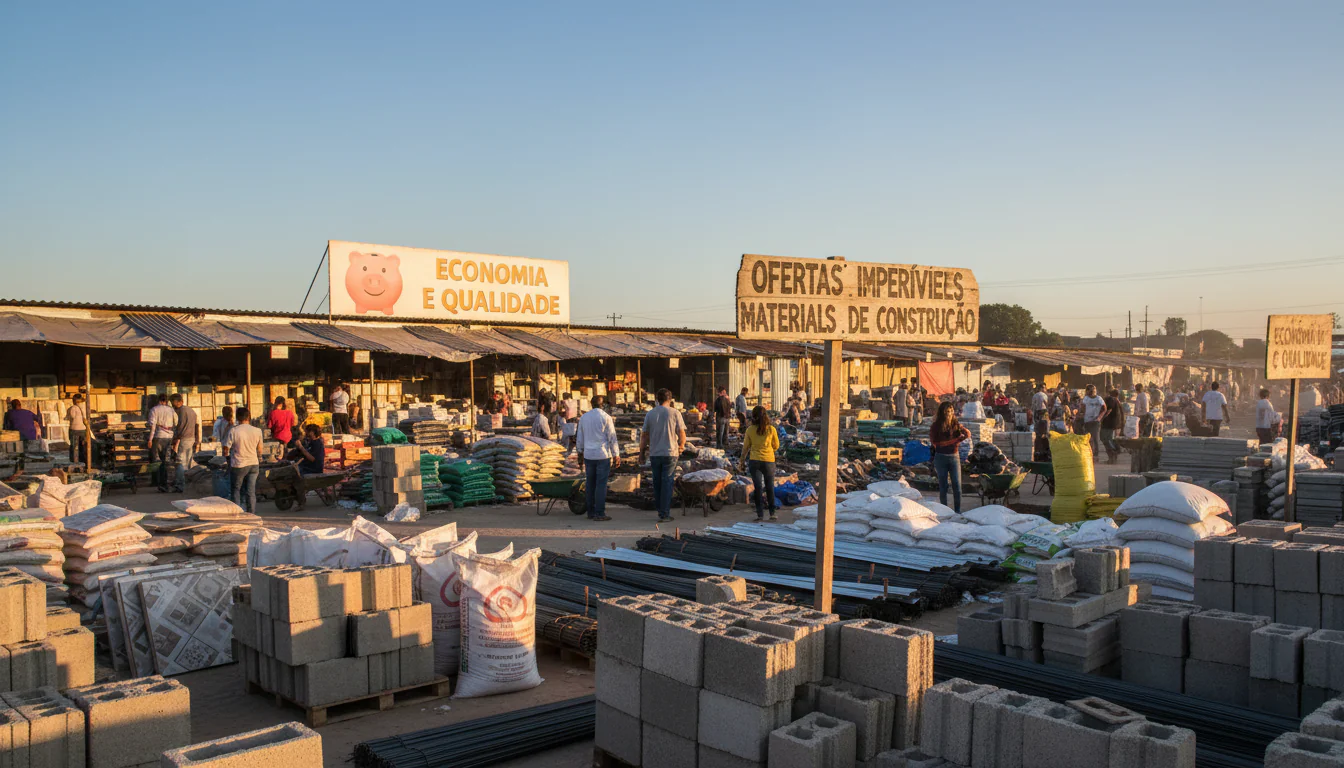Materiais de Construção Barato: Onde Encontrar e Economizar!