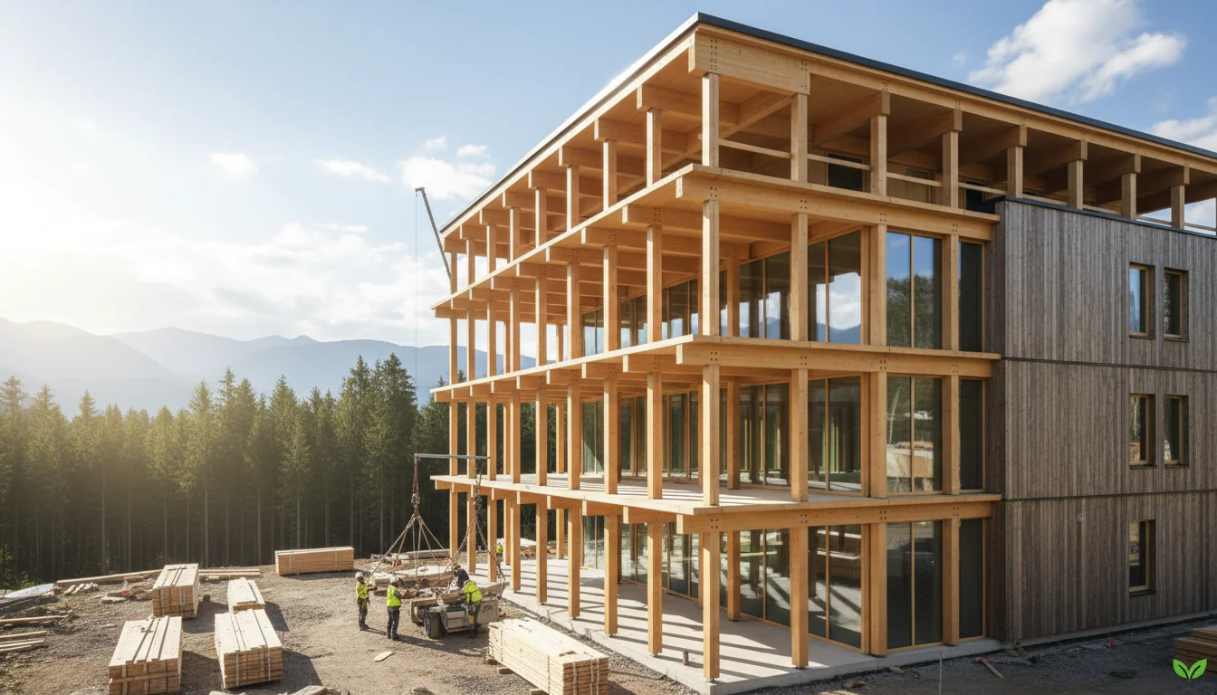 Construção em Madeira: Sustentável, Rápida e Eficiente