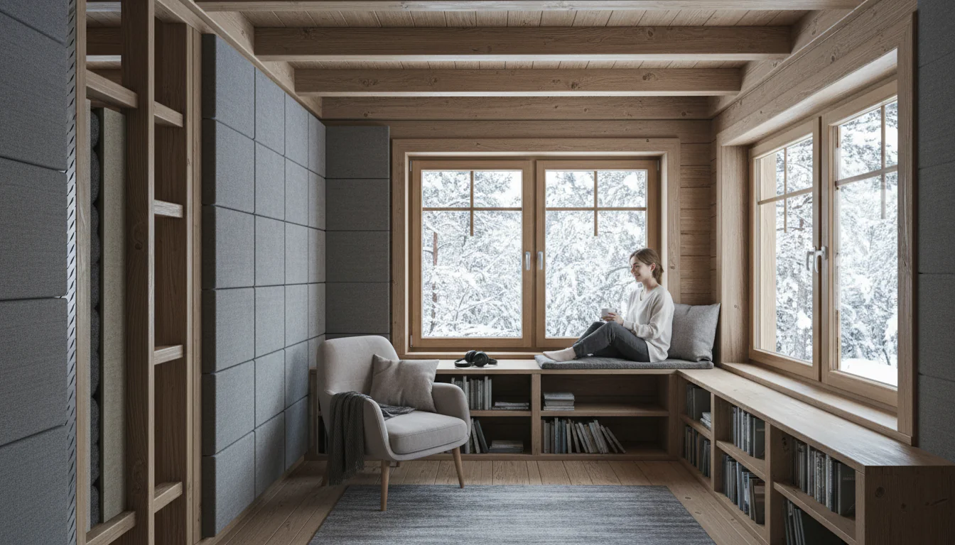 Isolamento Acústico em Casas de Madeira: Guia Completo