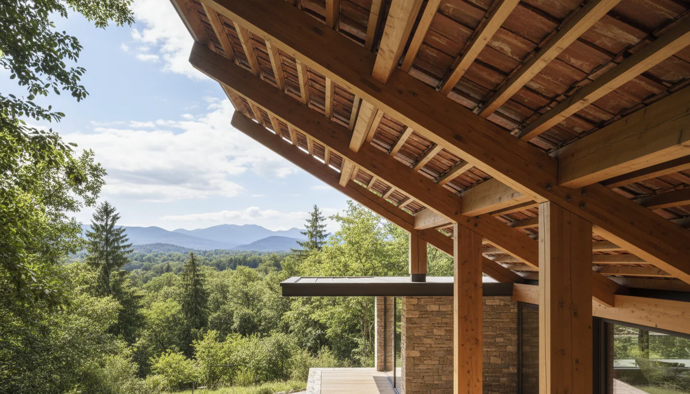 Telhado em Madeira Estruturada: Beleza, Durabilidade e Sustentabilidade