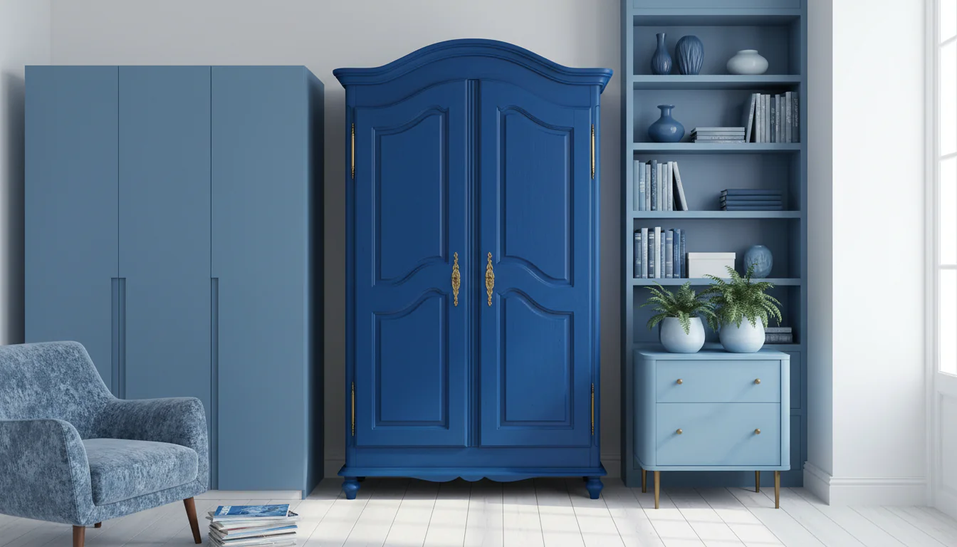 Armário azul: opções para amantes da cor Armário azul: opções para amantes da cor