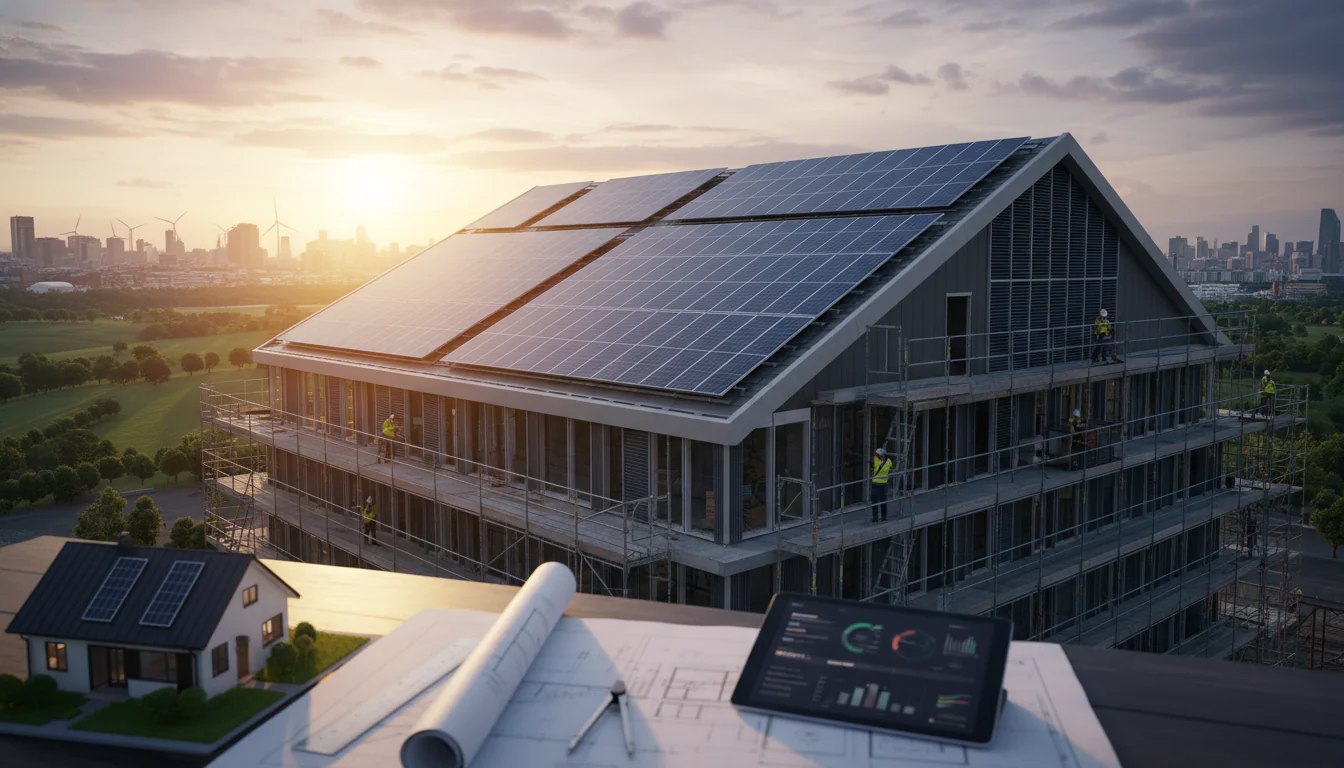 Energia Solar em Construções: Economia e Sustentabilidade Energia Solar em Construções: Economia e Sustentabilidade