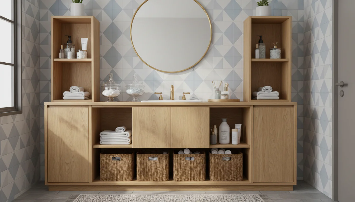 Armário para banheiro: organização e decoração Armário para banheiro: organização e decoração