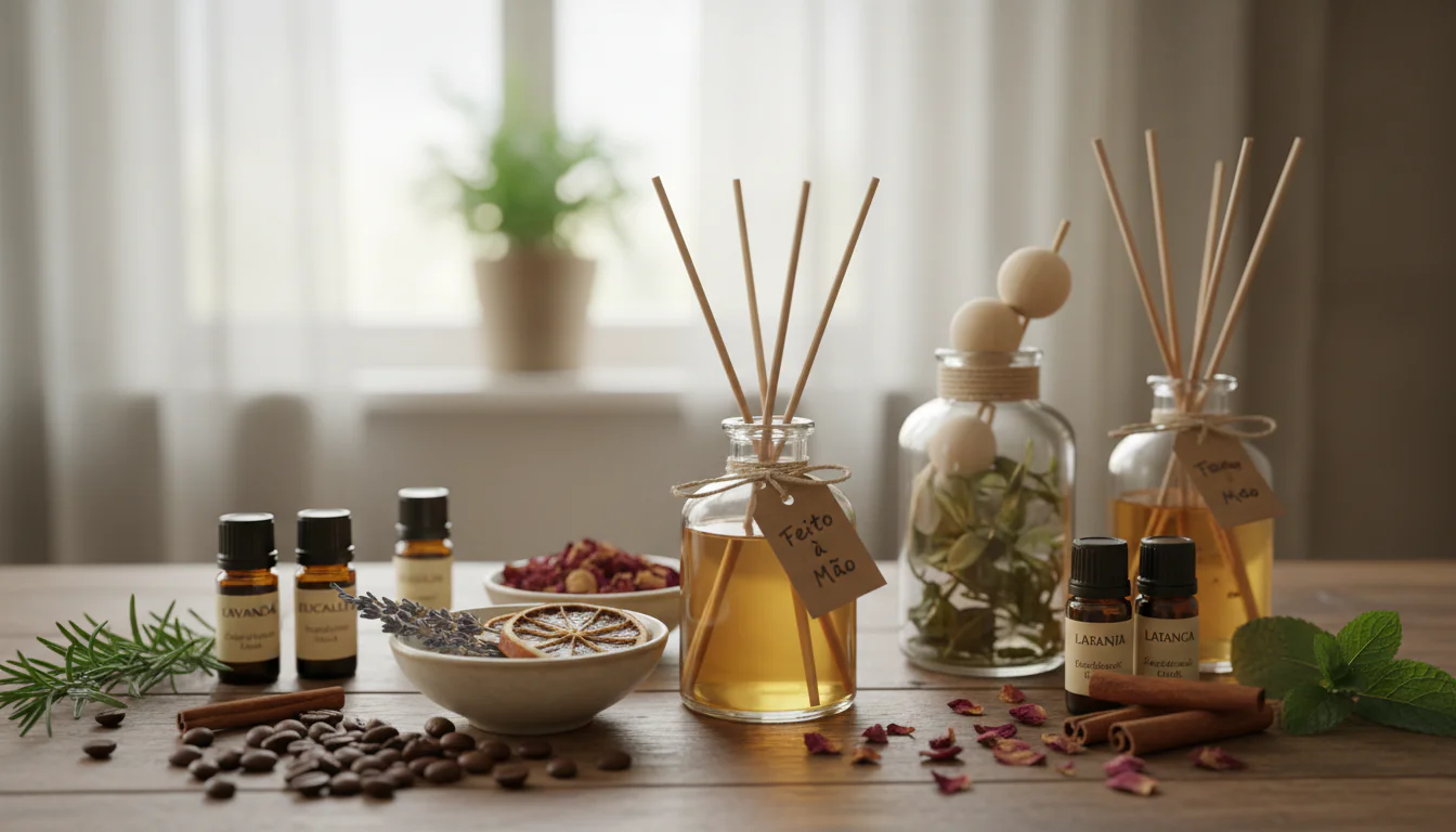 Aromatizador de ambientes: faça você mesmo Aromatizador de ambientes: faça você mesmo