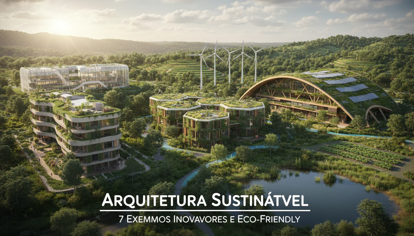 Arquitetura Sustentável: 7 Exemplos Inovadores e Eco-Friendly