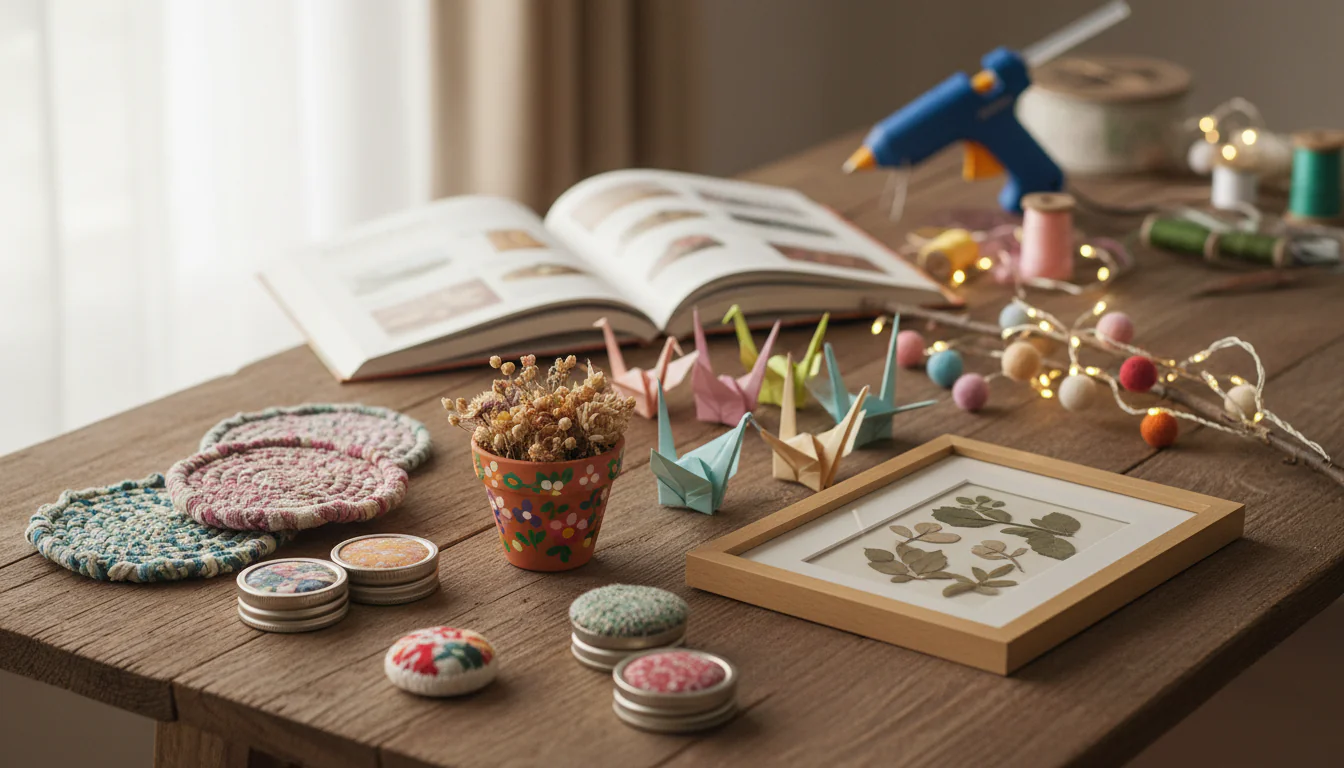 Artesanatos fáceis: ideias simples e criativas